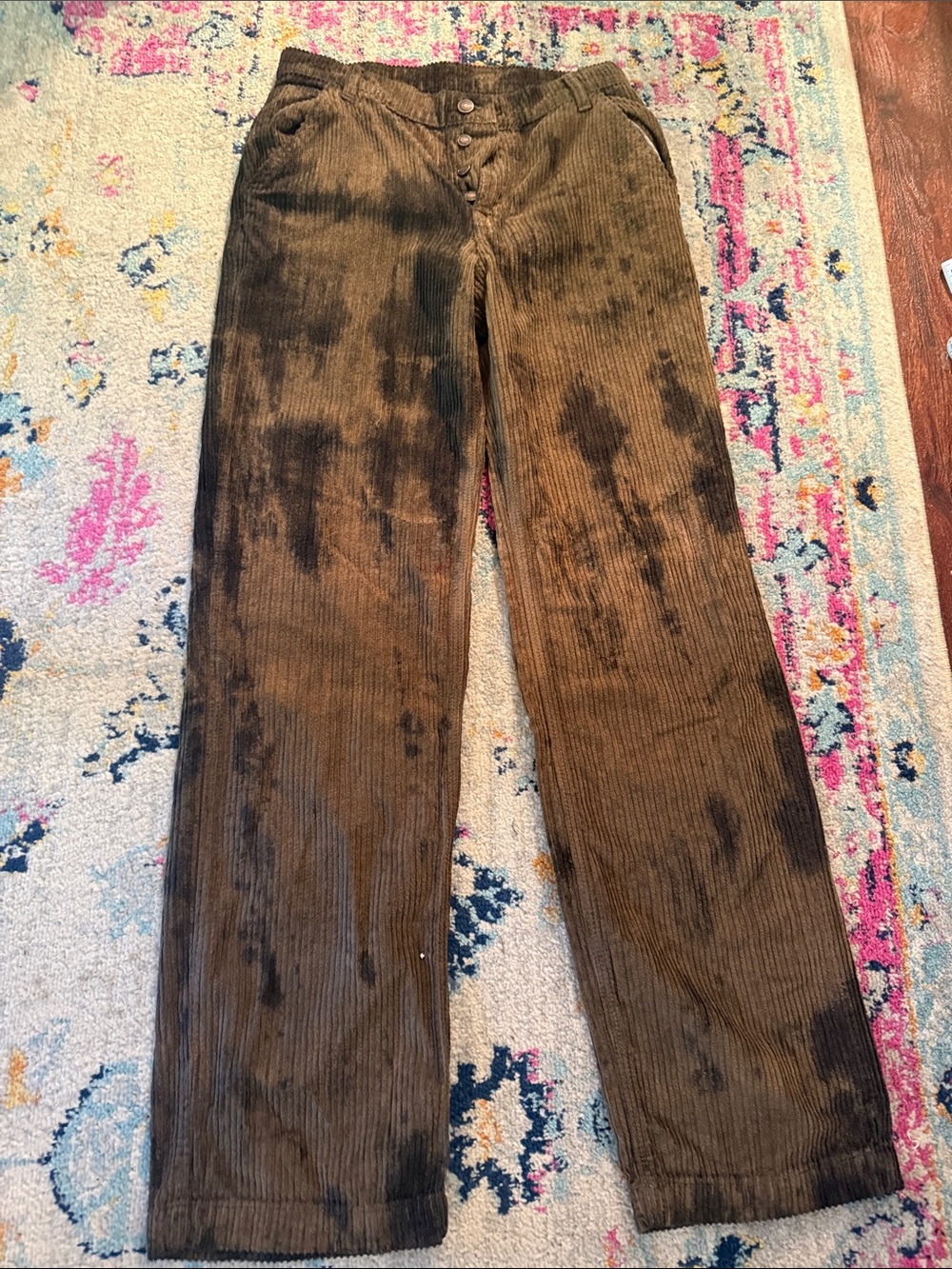 We the Free Corduroy Straight Leg Jeans - Classic Women's Style #Sample